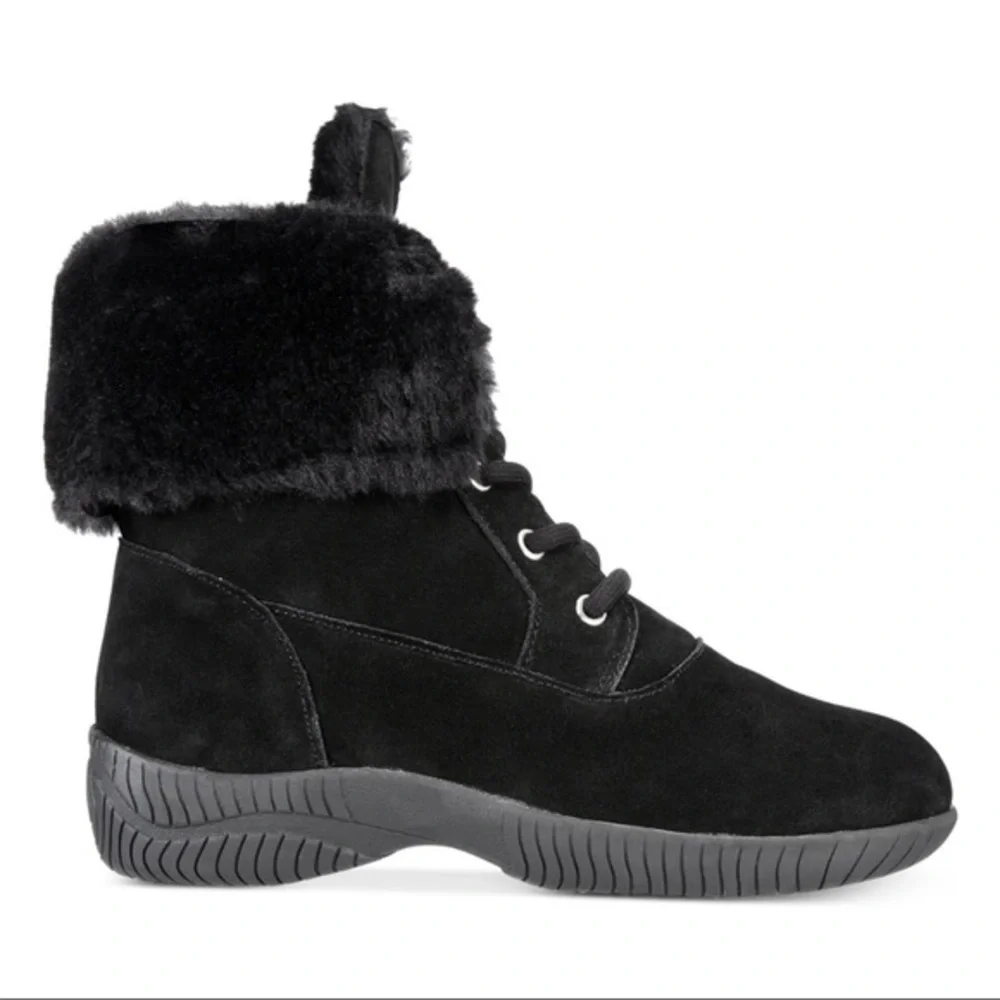 New Style & Co Angiee Lace-Up Cold Weather Boots​ - Picture 3 of 6